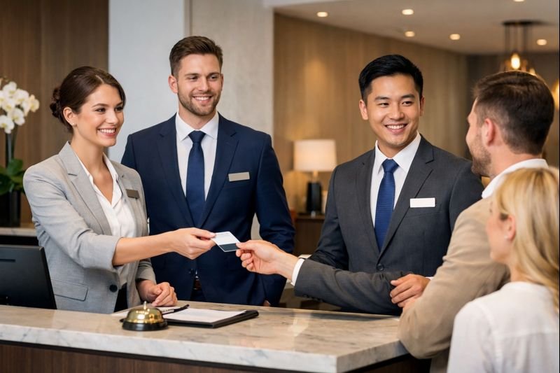 Front Office Attire Trends Shaping Today’s Workplaces front office uniform trends