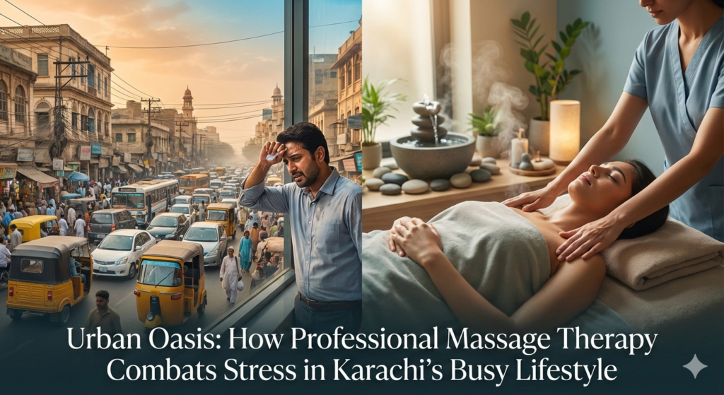 How Professional Massage Therapy Helps Reduce Stress in Karachi’s Busy Lifestyle