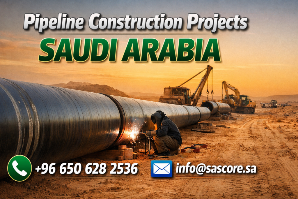 Pipeline Construction Projects Saudi Arabia