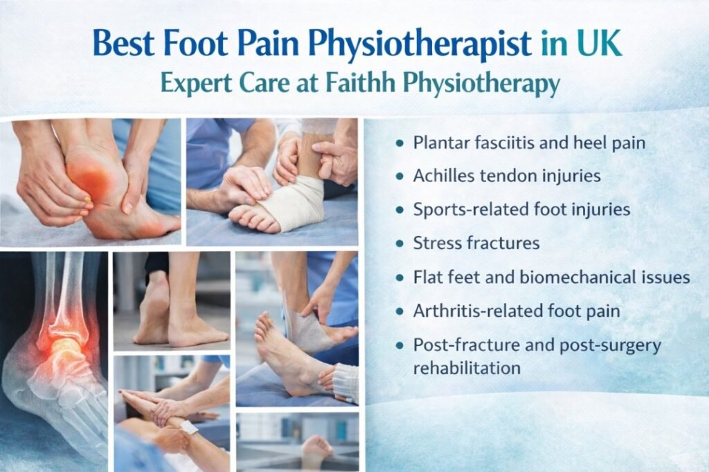 Best Foot Pain Physiotherapist in UK – Expert Care at Faithh Physiotherapy Foot Pain Physiotherapist