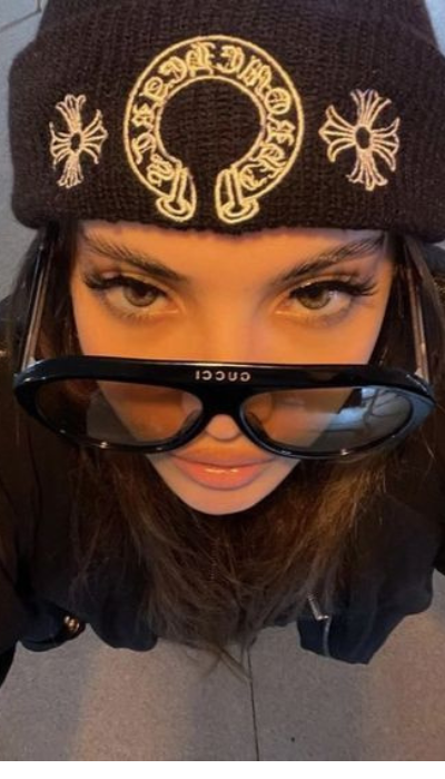How Chrome Hearts Miami T Shirt Shapes Trends Chrome Hearts Beanie Street Style with Gucci Sunglasses
