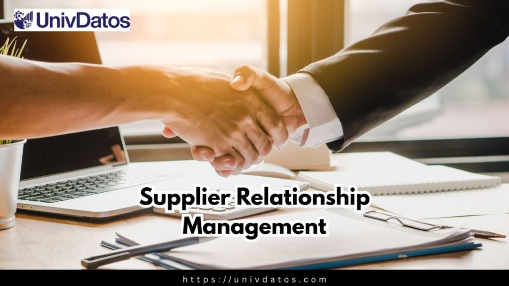 Supplier Relationship Management