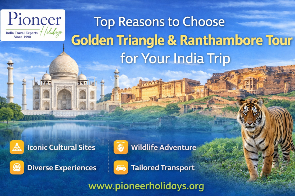 Top Reasons to Choose Golden Triangle & Ranthambore Tour for Your India Trip Golden Triangle & Ranthambore tour