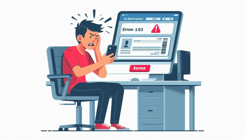 Ticketmaster Error Code U103