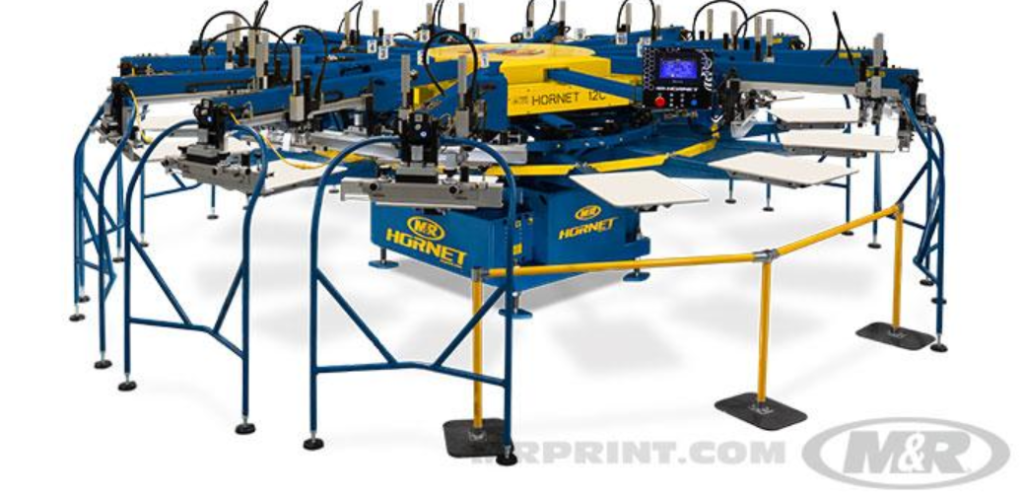 digital screen print machine
