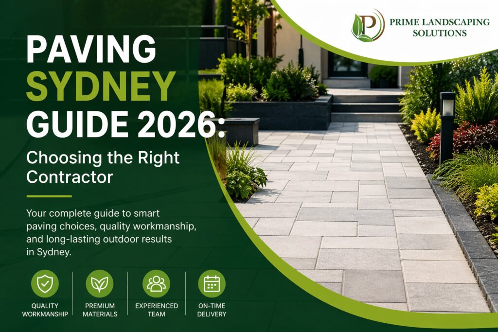 Paving Sydney Guide 2026: Choosing the Right Contractor