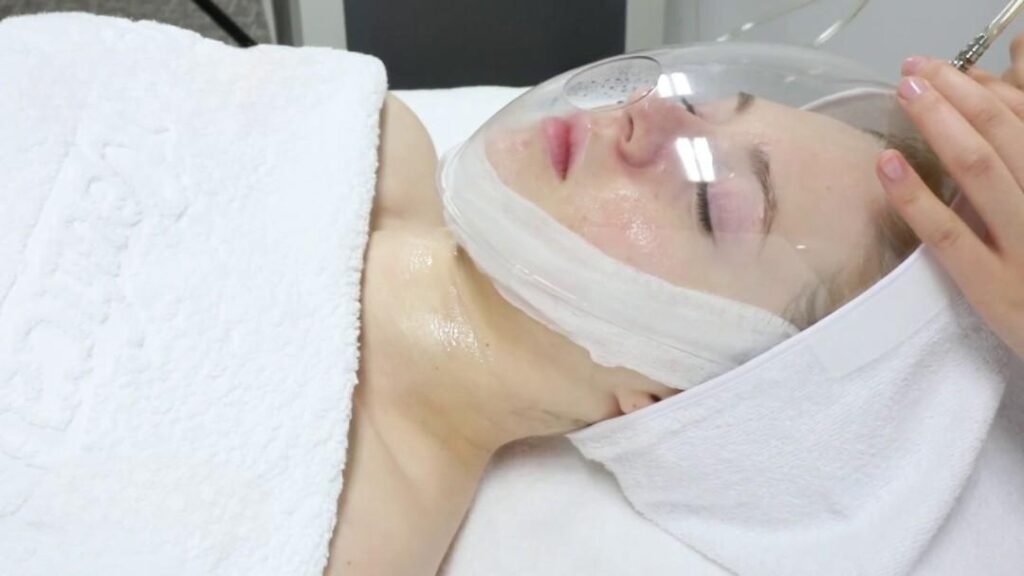 Oxygen facial