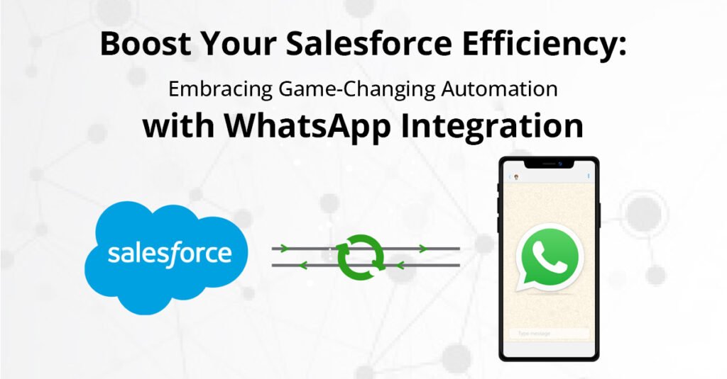 whatsapp messaging in salesforce