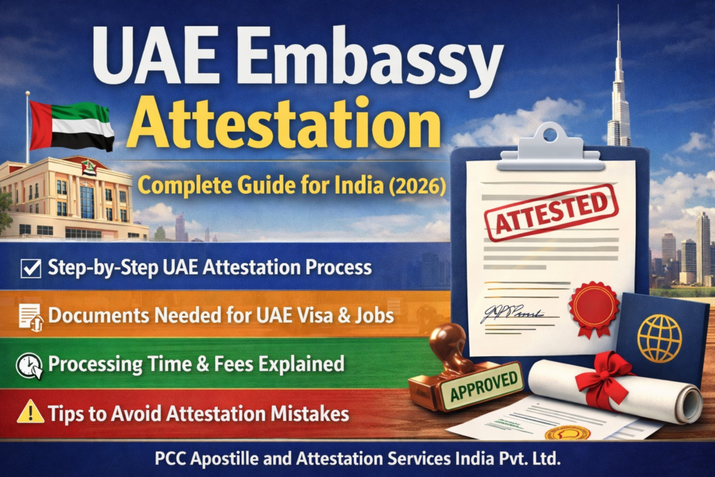 UAE Embassy Attestation