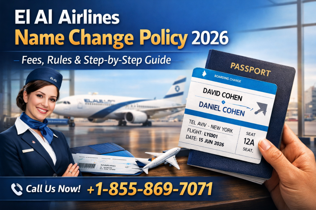 El Al Airlines Name Change Policy 2026 Fees, Rules & Step-by-Step Guide