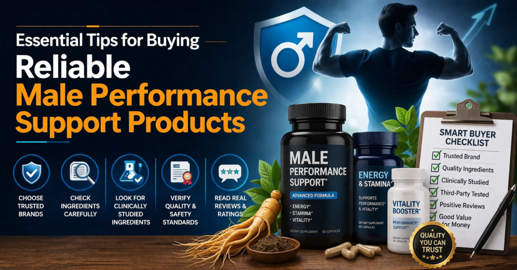 Essential Tips for Buying Reliable Male Performance Support Products