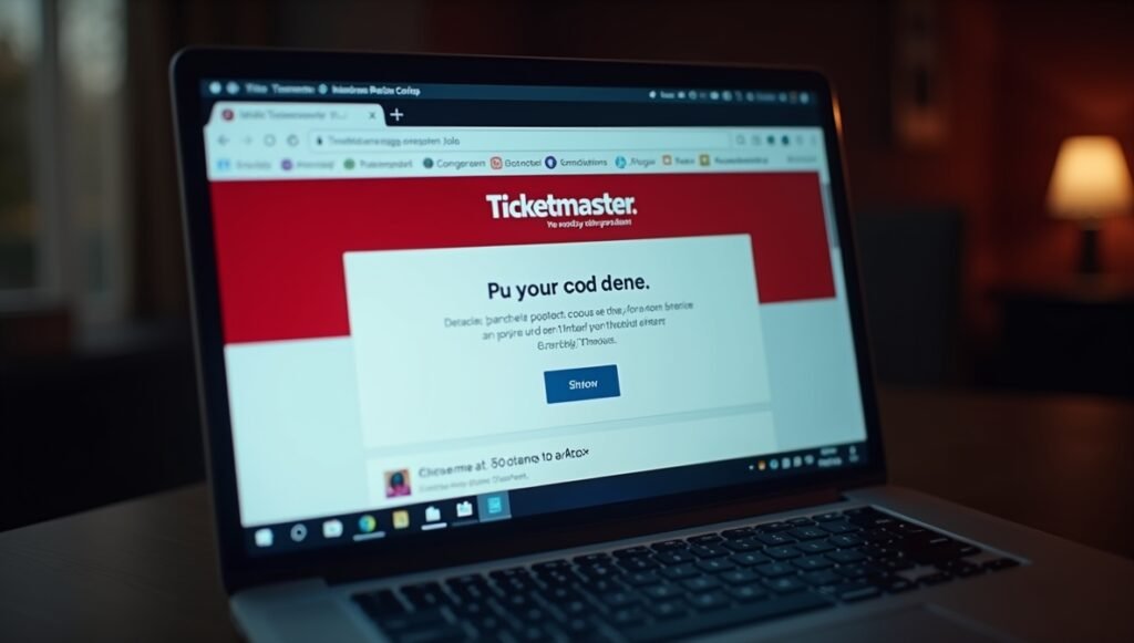 Ticketmaster Error Code 403