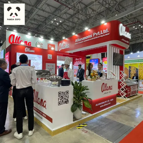 How does a top exhibition booth builder determine the booth dimensions? exhibition booth builder