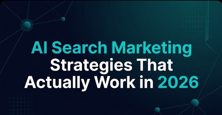 AI Search Marketing Strategies That Actually Work in 2026 AI Search Marketing Strategies That Actually Work in 2026