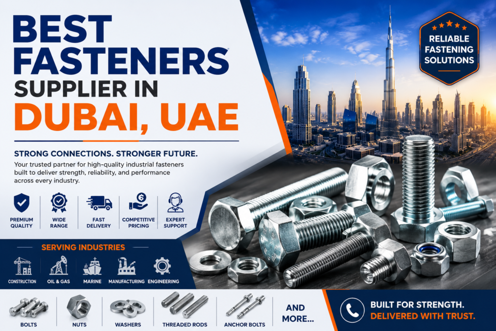 Best Fasteners Supplier in Dubai, UAE