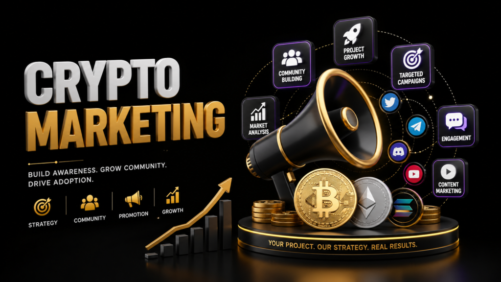 Crypto marketing Agency