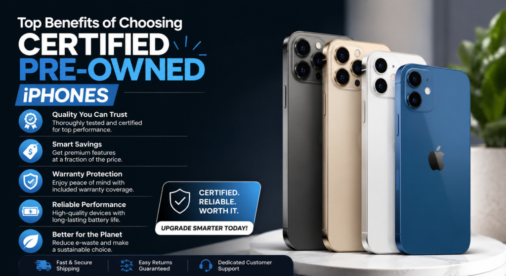 Top Benefits of Choosing Certified Pre-Owned iPhones