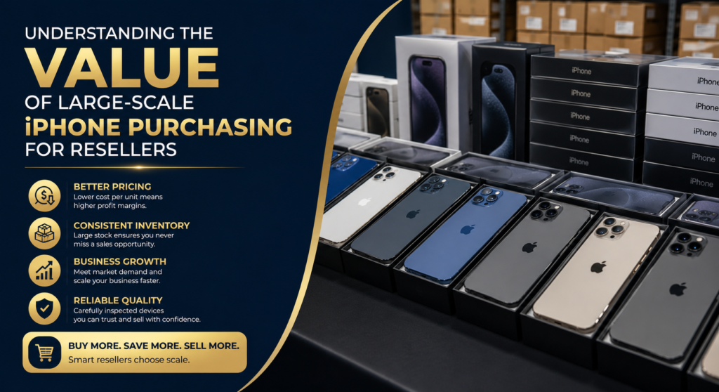 Understanding the Value of Large-Scale iPhone Purchasing for Resellers