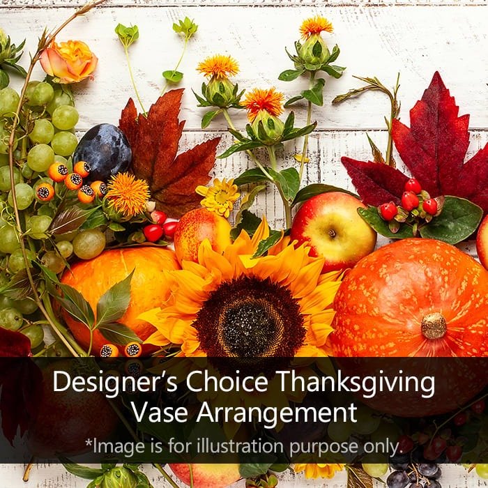 Send Flowers Philadelphia: Why Seasonal Flowers Save Money and Look Better Designer Choice Thanksgiving Vase Arrangement