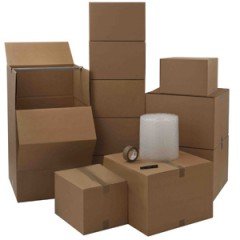 double-wall cardboard boxes