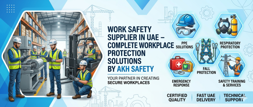 Work Safety Supplier in UAE – Complete Workplace Protection Solutions by AKH Safety
