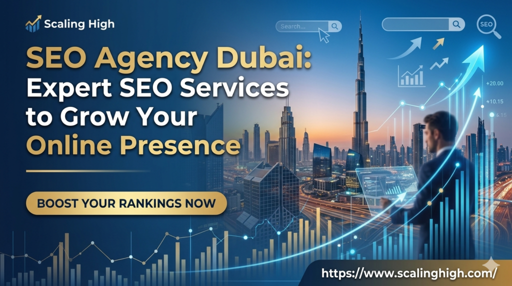 SEO Agency Dubai: Expert SEO Services to Grow Your Online Presence