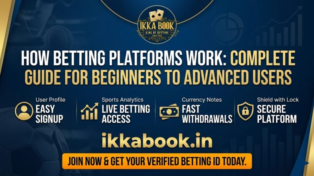 How Betting Platforms Work Complete Guide for understanding sports and casino betting
