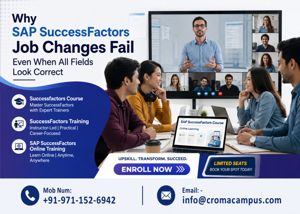 Student Taking Online Class of SAP Course