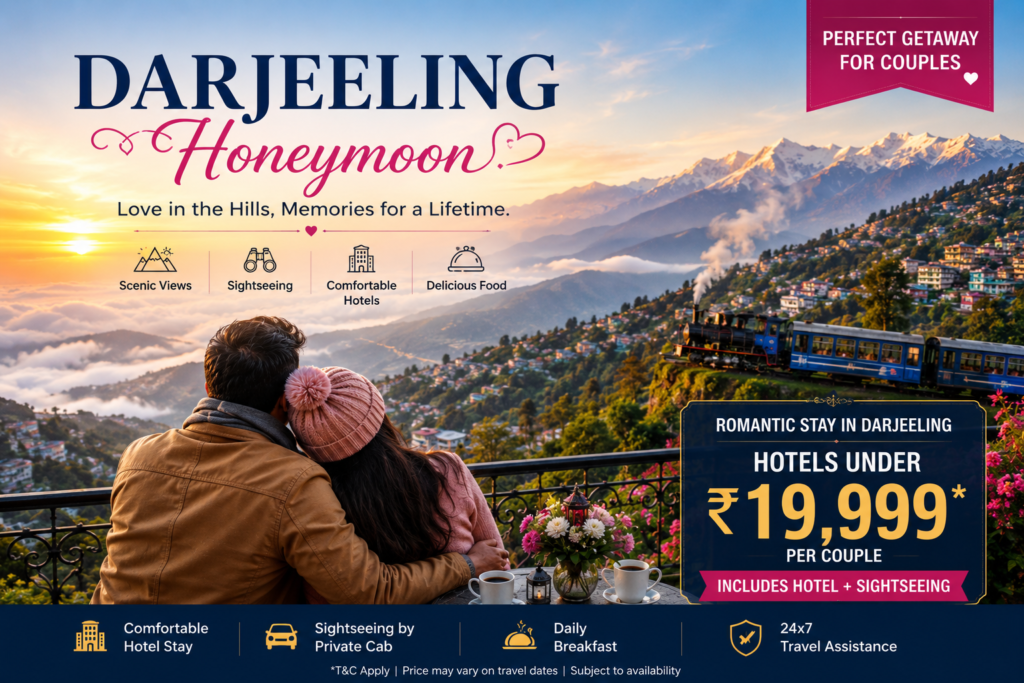Darjeeling honeymoon package