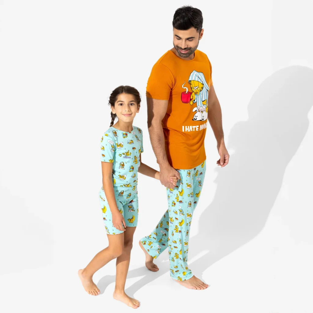 garfield pajamas boys
