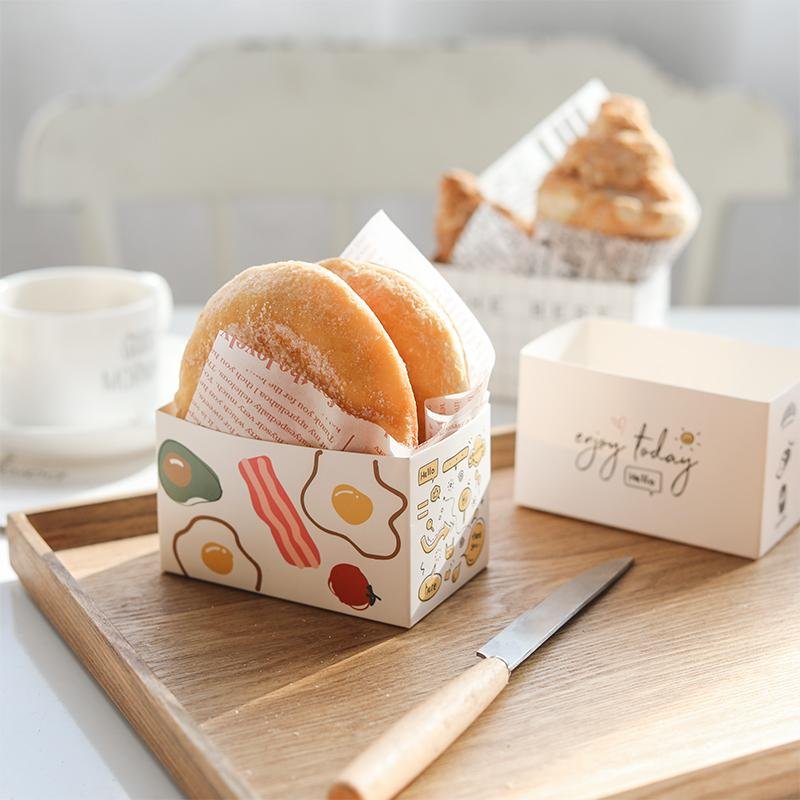Custom Printed Toast Boxes for Fresh Branding Toast boxes