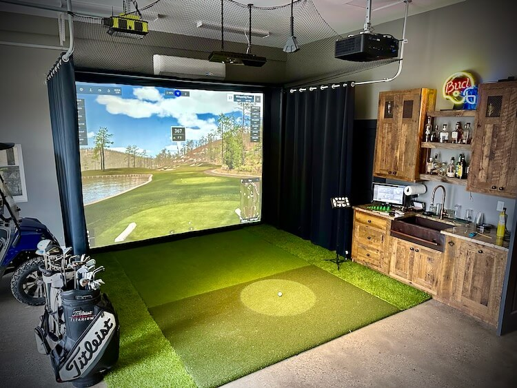 Creating the Perfect Indoor Golf Simulator Room Uneekor