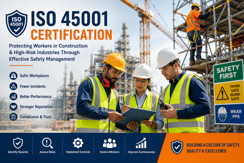 iso 45001 certification in india