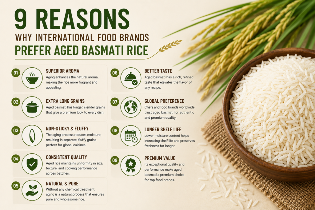 9 reasons why aged basmati rice