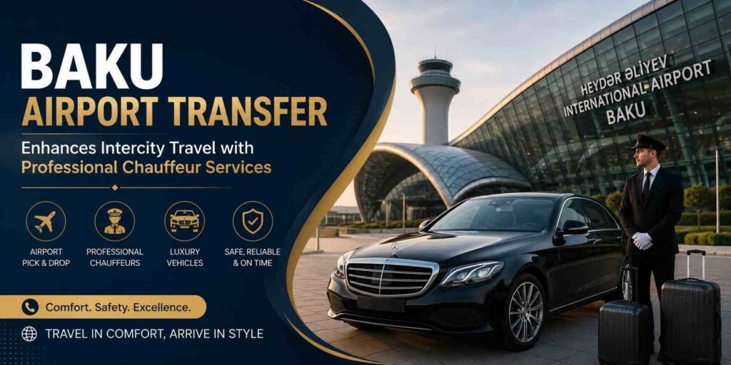 BAKU AIRPORT TRANSFER Enhances Intercity Travel with Professional Chauffeur Services BAKU AIRPORT TRANSFER