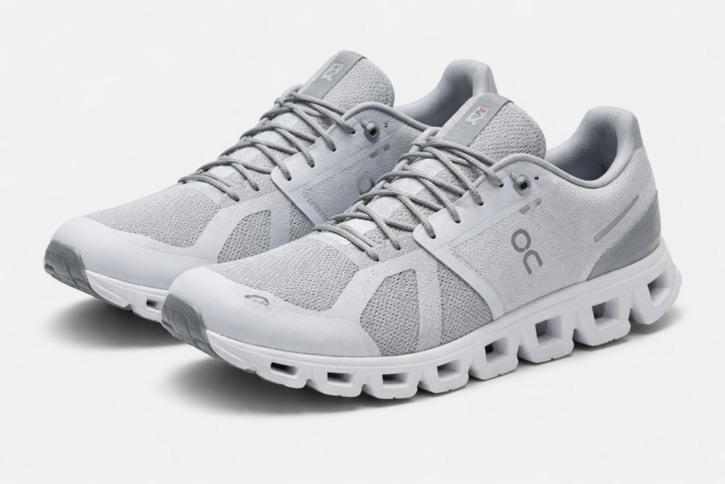 on cloud shoes