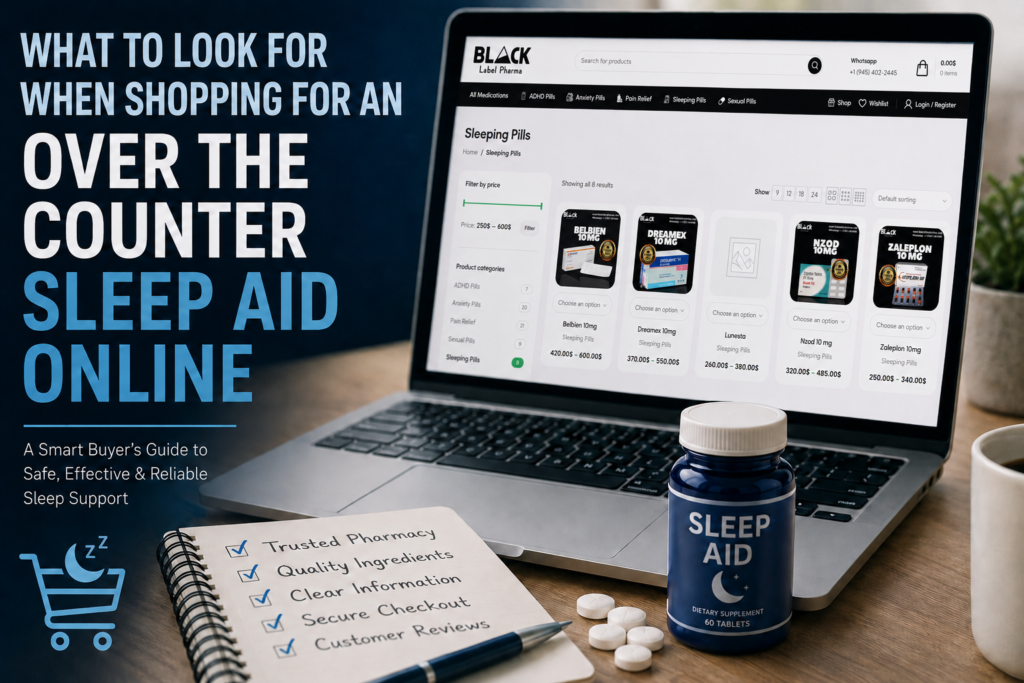 What to Look for When Shopping for an Over the Counter Sleep Aid Online What to Look for When Shopping for an Over the Counter Sleep Aid Online