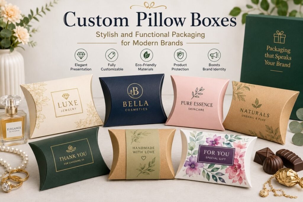 Custom Pillow Boxes