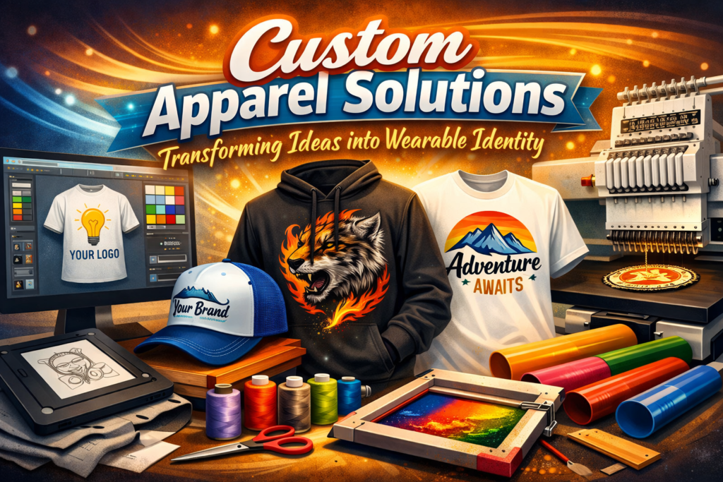 Custom Apparel Solutions: Transforming Ideas into Wearable Identity