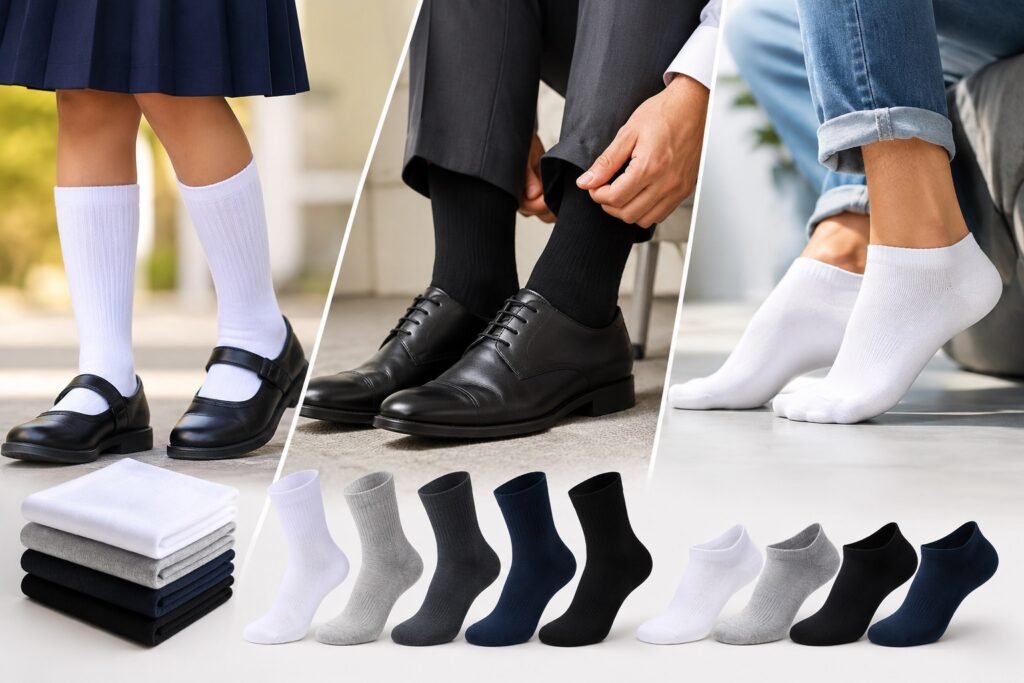 Best Cotton Socks for School, Office, and Casual Wear Cotton Socks