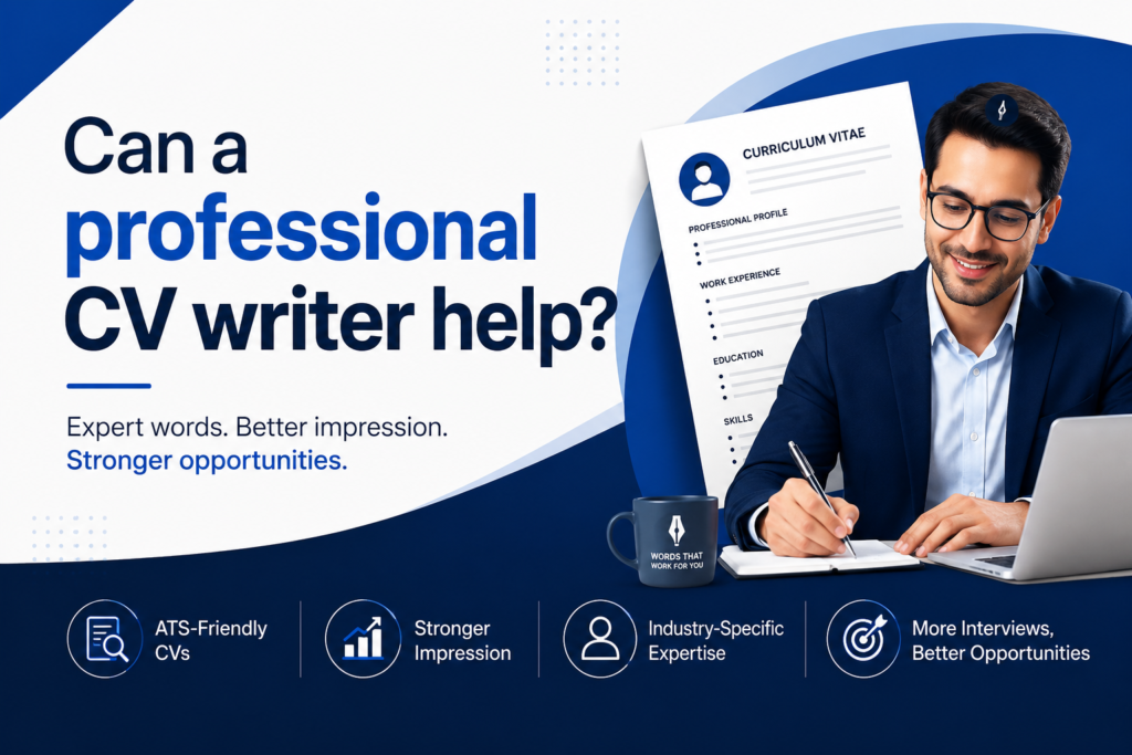 Can a professional CV writer help