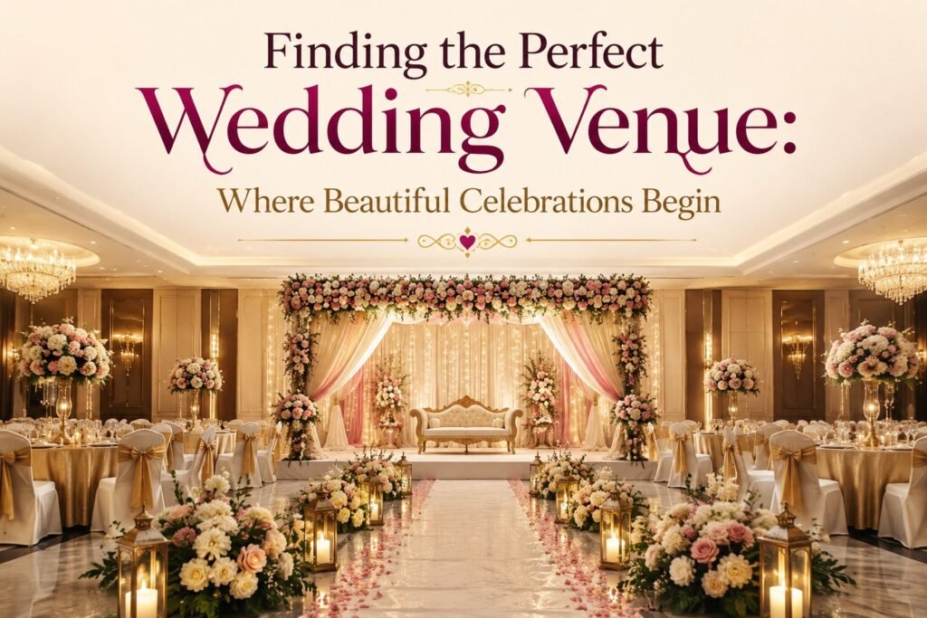 Finding the Perfect Wedding Venue: Where Beautiful Celebrations Begin