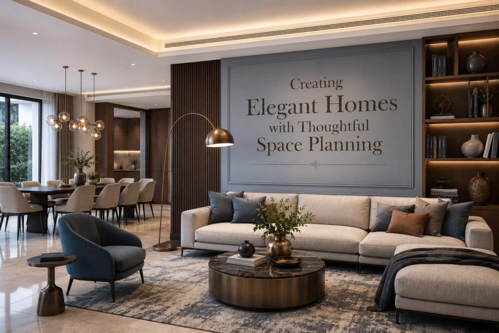 Creating Elegant Homes with Thoughtful Space Planning Creating Elegant Homes with Thoughtful Space Planning