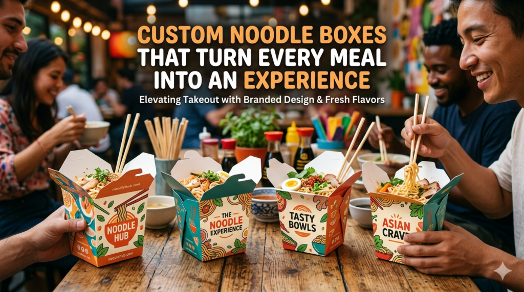 Custom Noodle Boxes That Turn Every Meal into an Experience