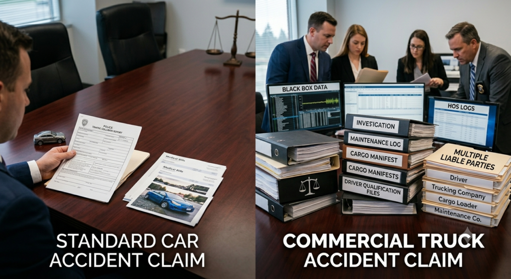 Truck Accident Injury Claims
