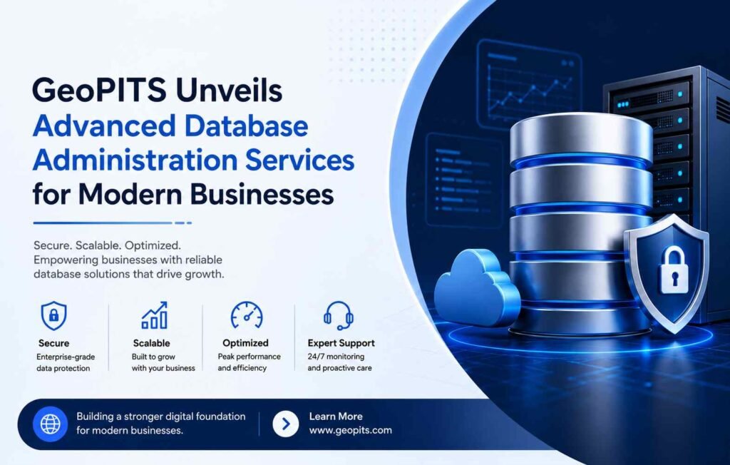 GeoPITS Unveils Advanced Database Administration Services for Modern Businesses Database Administration Services