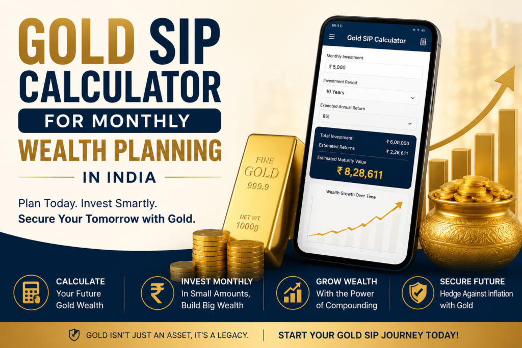 Gold SIP Calculator