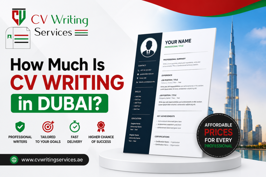 How Much Is CV Writing in Dubai