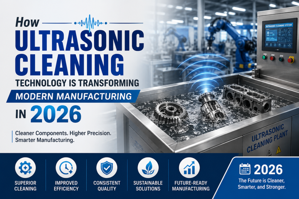 How Ultrasonic Cleaning Technology is Transforming Modern Manufacturing in 2026