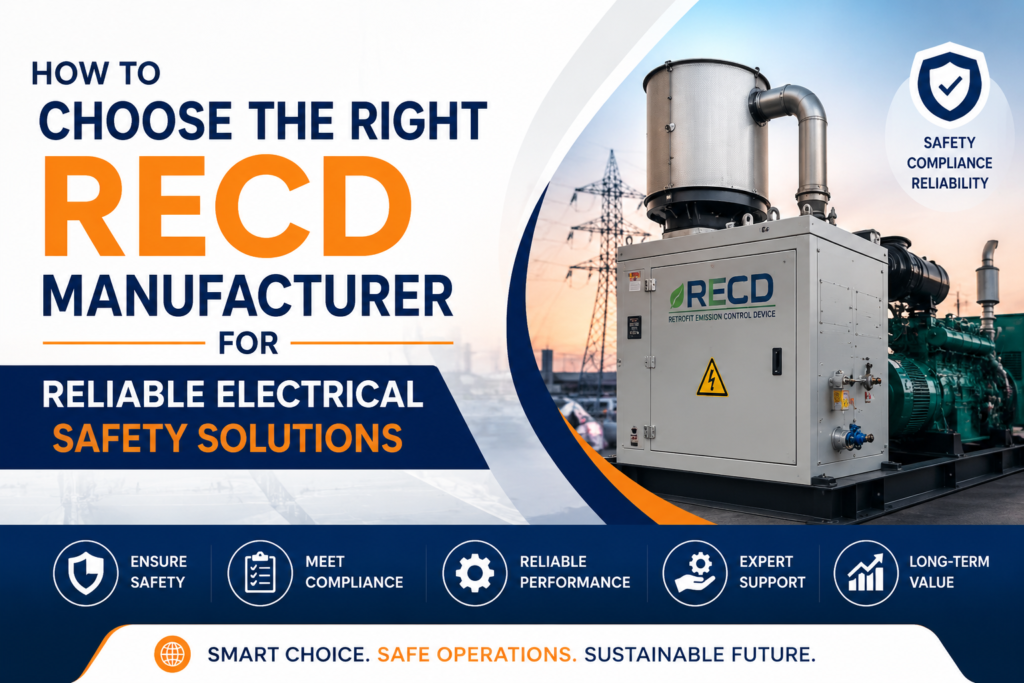 How to Choose the Right RECD Manufacturer for Reliable Electrical Safety Solutions
